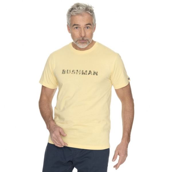 Herren T-Shirt BUSHMAN BRAZIL gelb
