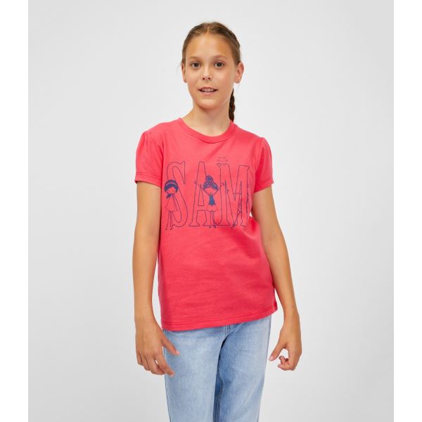 Mädchen T-Shirt IELENIA SAM 73 rosa