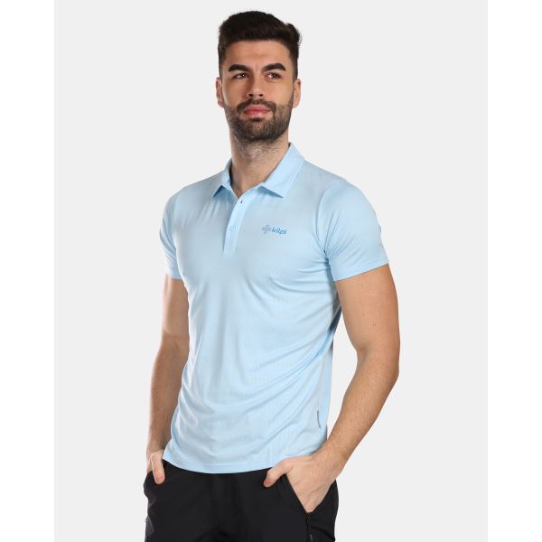 Herren Funktionspoloshirt Kilpi OLIVA-M Hellblau