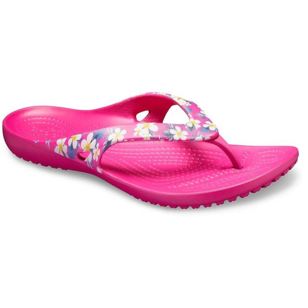 Damen Flip-Flops Crocs Kadee II Seasonal Flip rosa
