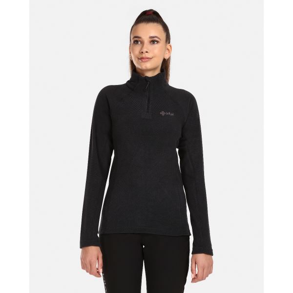 Damen-Fleece-Sweatshirt Kilpi ALMERI-W schwarz