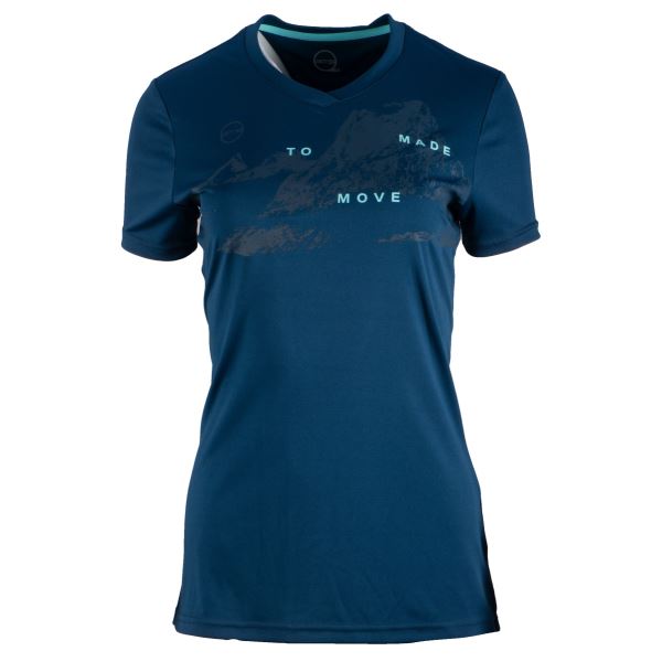 Damen Funktions T-Shirt GTS 211821 orange blau