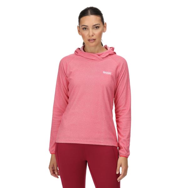 Damen-Sweatshirt aus Baumwolle Regatta MAELYS rosa