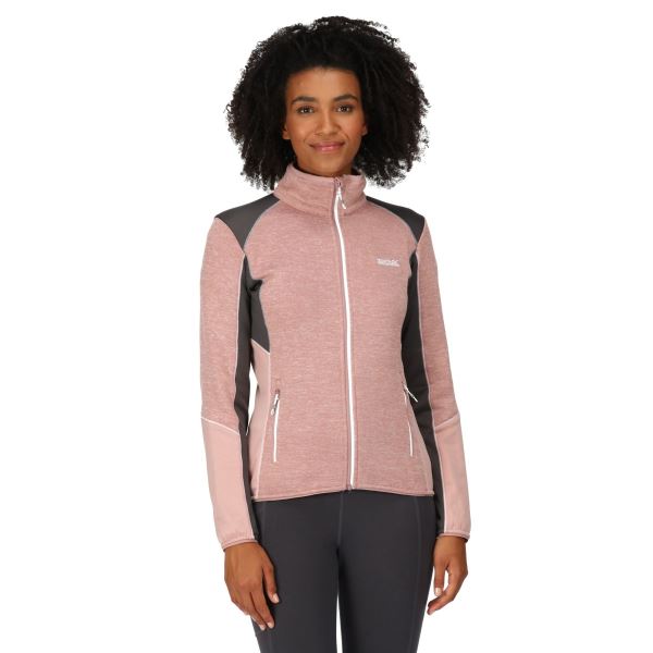 Damen-Sweatshirt Regatta LINDALLA V rosa/grau