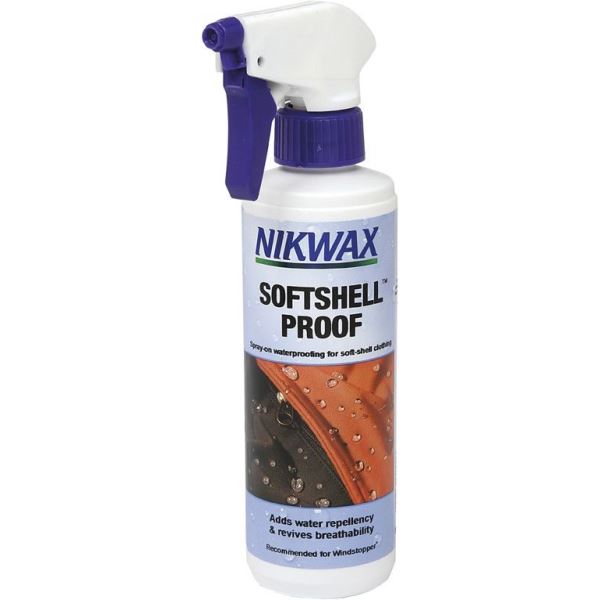 Nikwax SOFTSHELL PROOF SPRAY - Imprägnierung für Softhell-Kleidung 300 ml