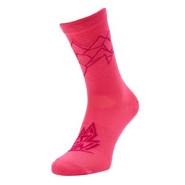 Unisex-Enduro-Socken Silvini Nereto rosa