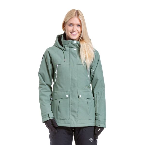 Damen SNB & SKI Jacke Meatfly Terra blau