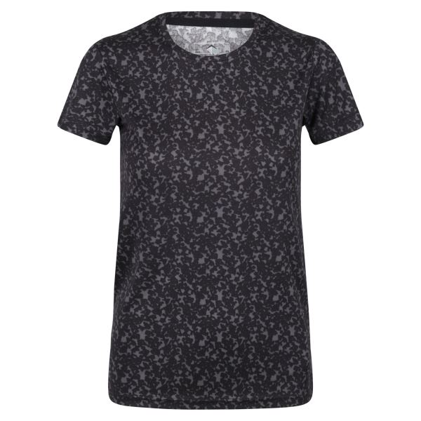 Damen T-Shirt Regatta FINGAL EDITION schwarz / grau