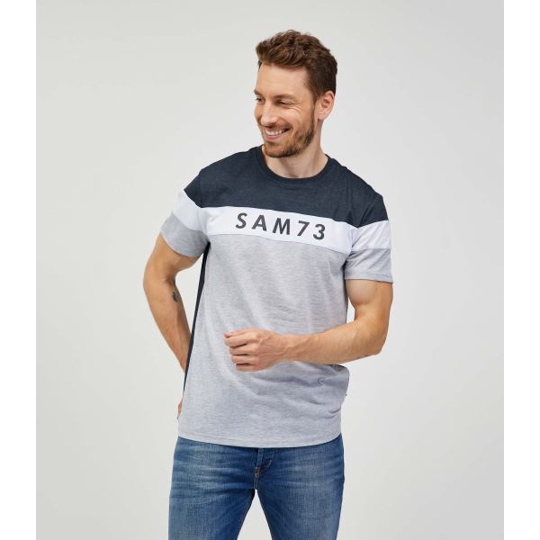 Herren T-Shirt KAVIX SAM 73 grau