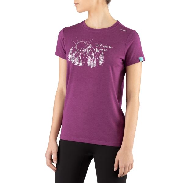 Damen T-Shirt VIKING LENTA lila